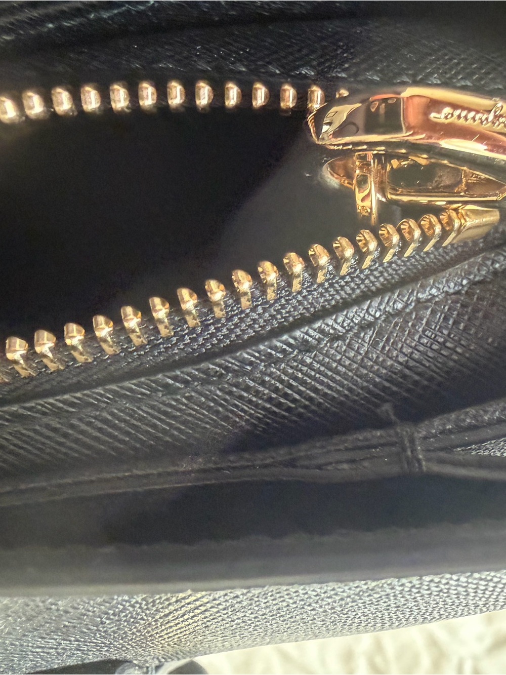 Salvatore Ferragamo Black Leather Satchel with Gold Gancini Hardware - Picture 11 of 13